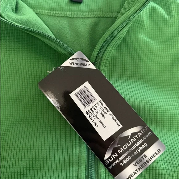 Sun Mountain Women's Green Vest - Picture 3 of 4